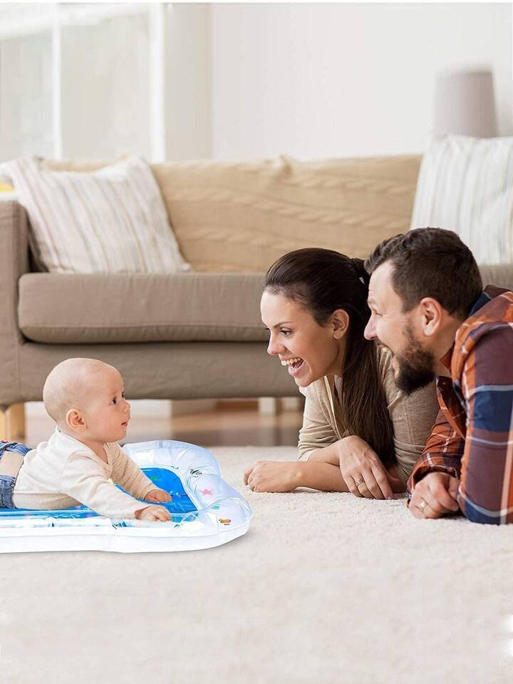 Inflatable Tummy Time Playing Water Mat (Plastic Packing)