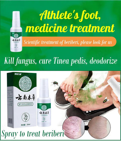 Super-Life Athlete's foot treatment herbal antibacterial spray