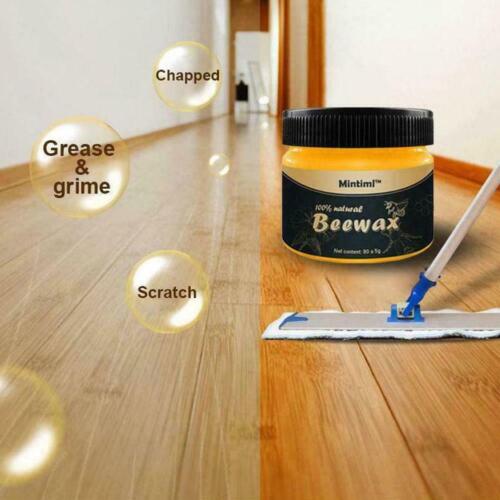 (Special Offer) "Buy 1 Get 1 Free" Wood Seasoning Beewax Polish 85ml With Sponge