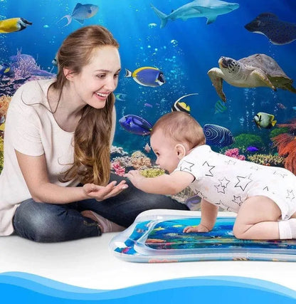 Inflatable Tummy Time Playing Water Mat (Plastic Packing)