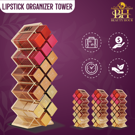 16 Grid Acrylic Lipstick Organizer