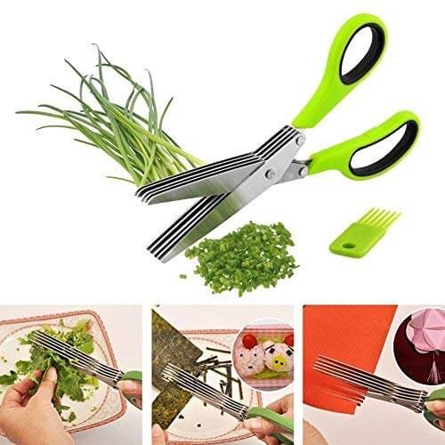 5 Layer Stainless Steel Kitchen Scissor