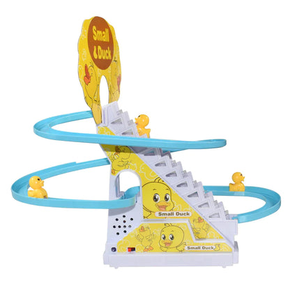 Electric Duck Track Slide Toy