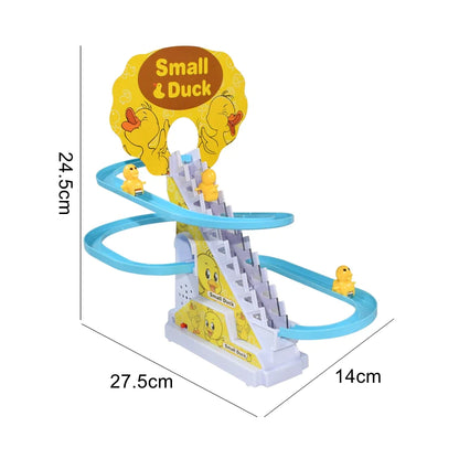 Electric Duck Track Slide Toy