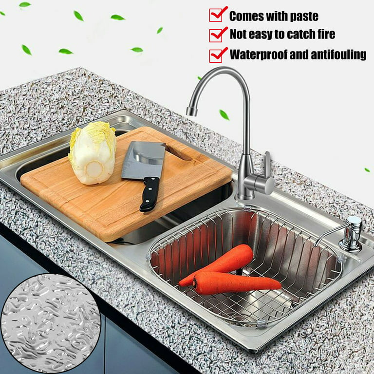 Self Adhesive Kitchen Oil-Proof Waterproof Aluminum Foil